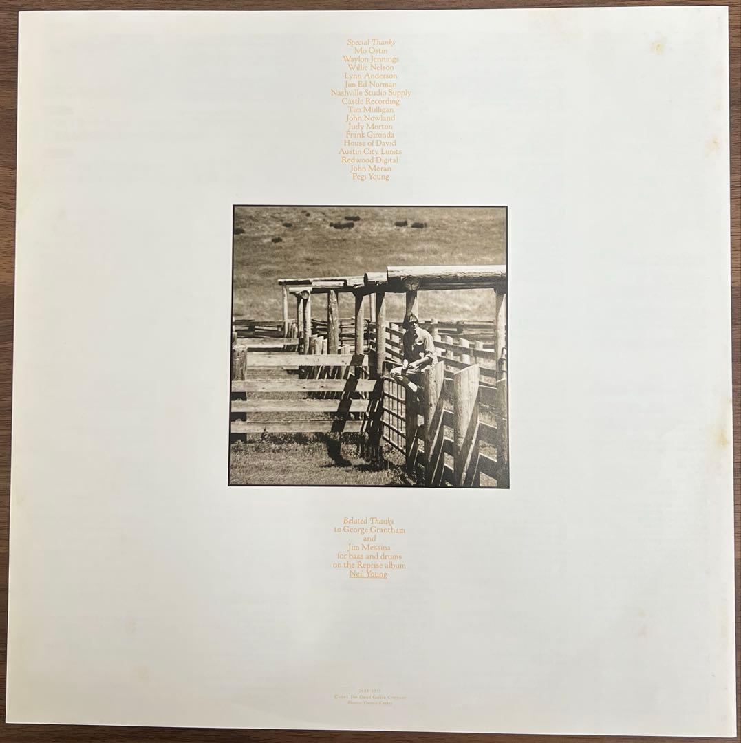Neil Young - Old Ways LP Japan 1985 Geffen 28AP3071 Country Rock w/ Obi