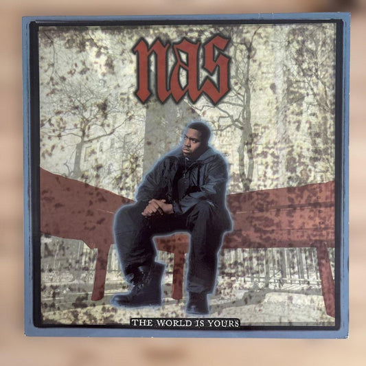 Nas - The World Is Yours 12" Vinyl Single (1994) Hip Hop Classic
