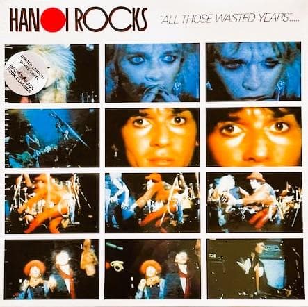 Limited Edition Hanoi Rocks All Those Wasted Years Gatefold Coloured Vinyl Unuse | Japansoundstore