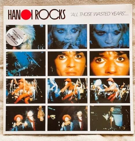 Limited Edition Hanoi Rocks All Those Wasted Years Gatefold Coloured Vinyl Unuse | Japansoundstore