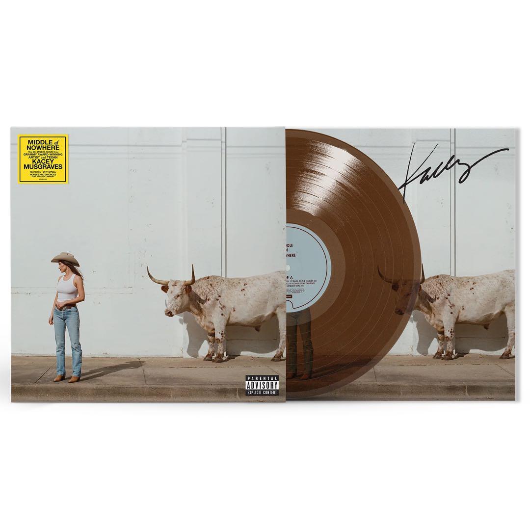 Kacey Musgraves - Middle of Nowhere Exclusive Whiskey Vinyl LP Signed Autograph