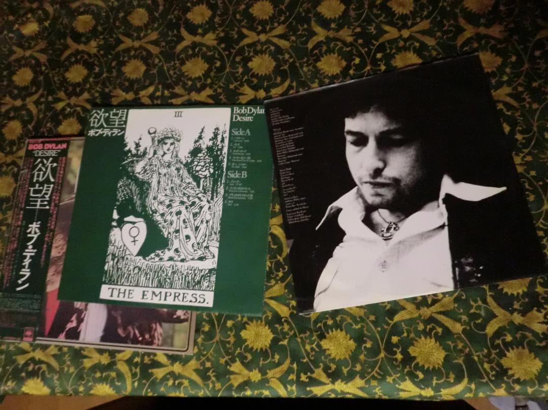 Bob Dylan Desire LP Japan Vinyl Record with Obi Strip CBS/Sony