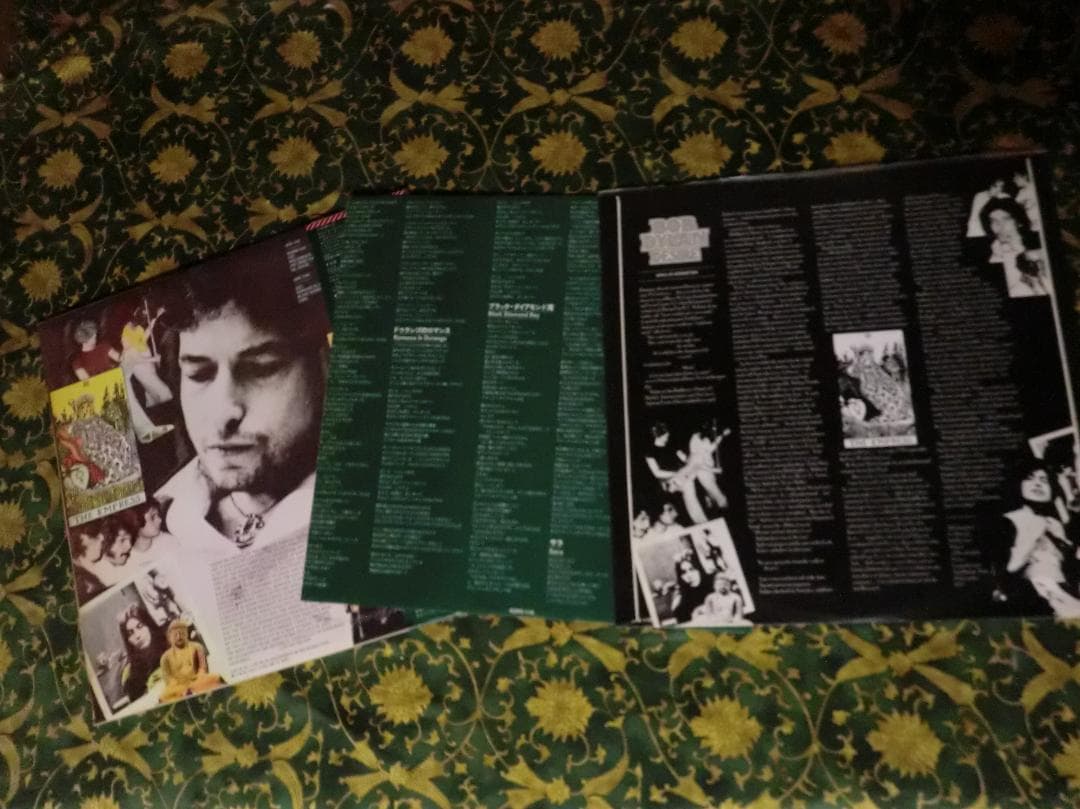 Bob Dylan Desire LP Japan Vinyl Record with Obi Strip CBS/Sony
