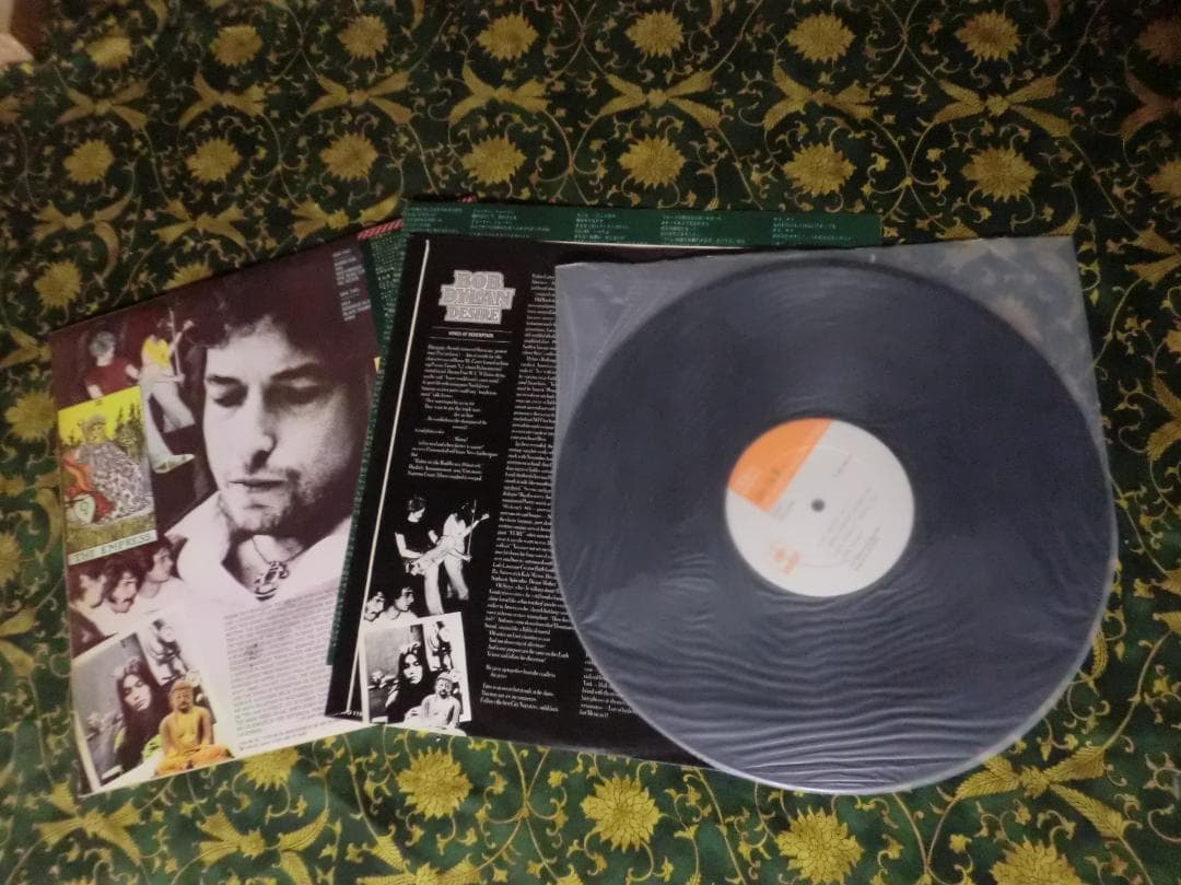 Bob Dylan Desire LP Japan Vinyl Record with Obi Strip CBS/Sony