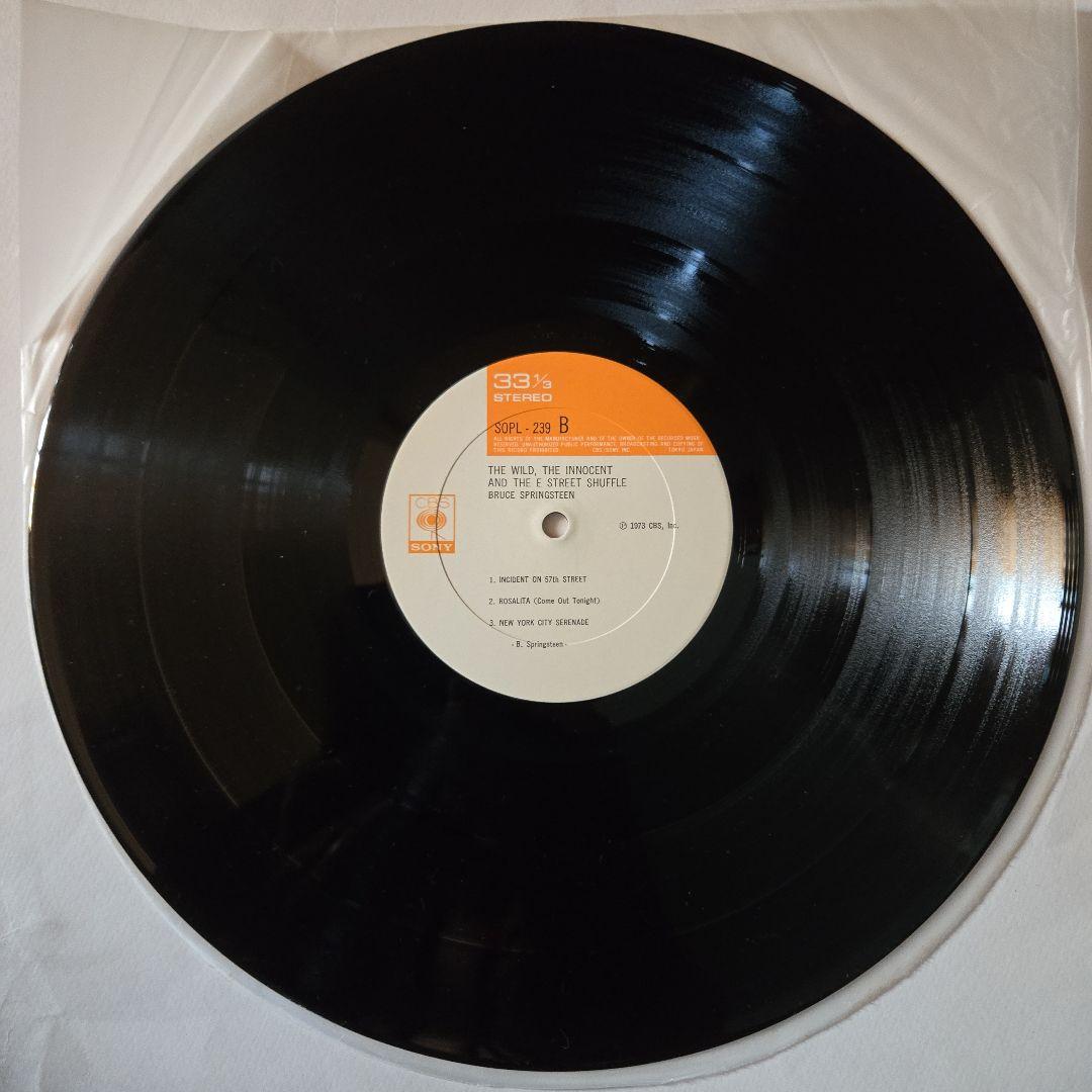 Bruce Springsteen The Wild, The Innocent Japanese OBI Vinyl Record Used | Japansoundstore