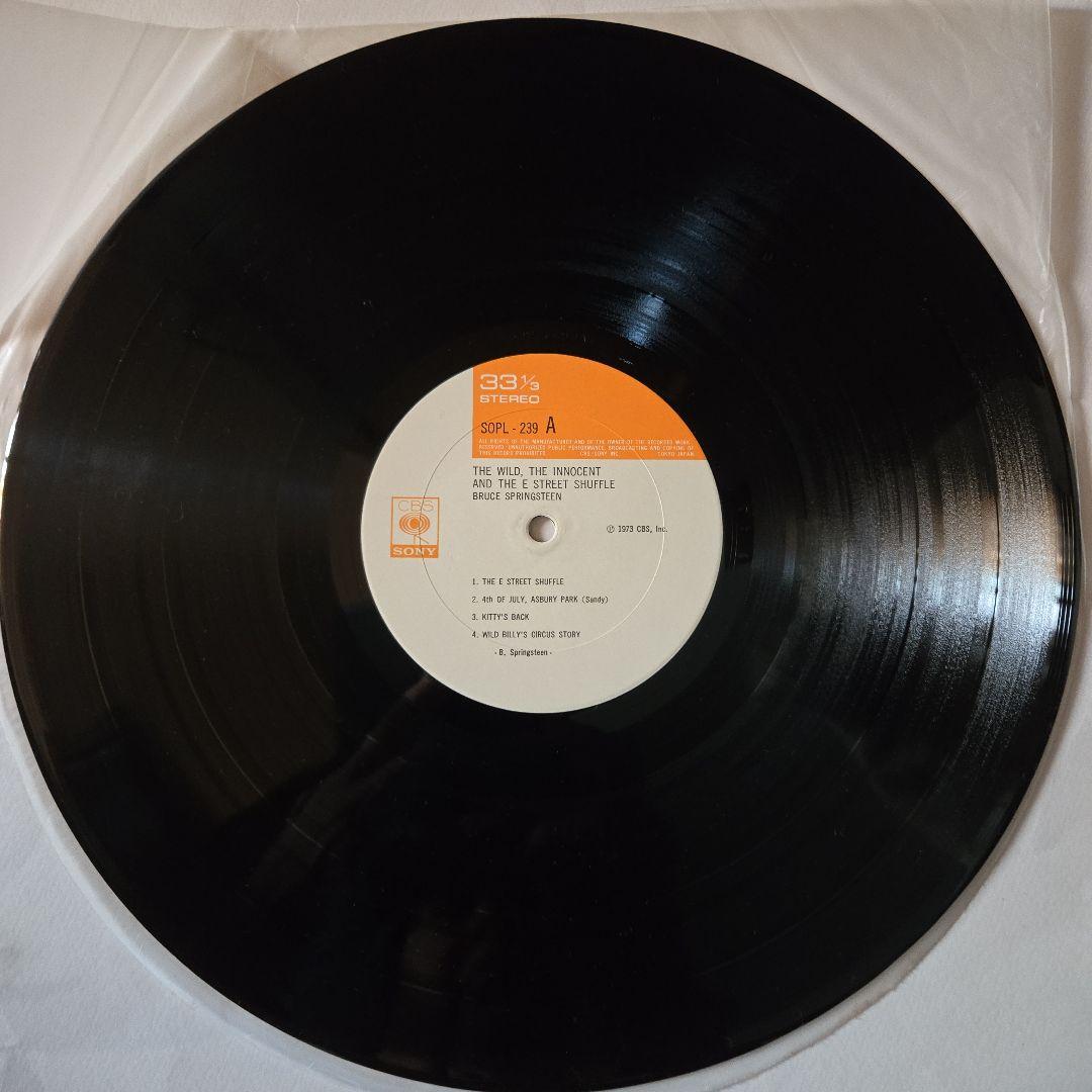 Bruce Springsteen The Wild, The Innocent Japanese OBI Vinyl Record Used | Japansoundstore