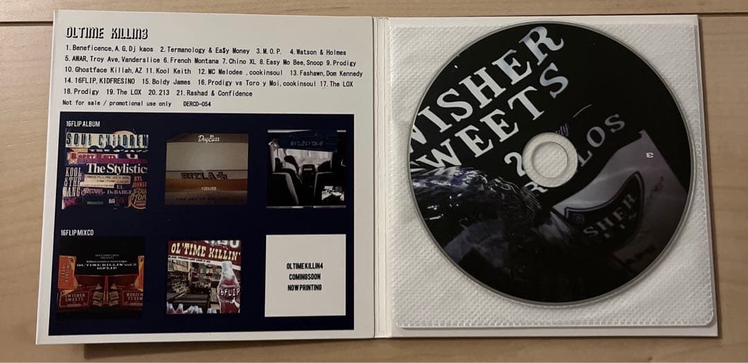 16FLIP Ol' Time Killin' Vol.3 CD Japan Press Dogear Records Mix CD