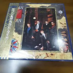 Duran Duran - Seven and the Ragged Tiger LP Japan Pressing w/ Obi & Poster