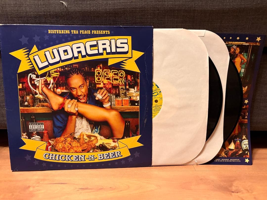 Ludacris - Chicken-N-Beer 2LP Vinyl Original 2003 US Pressing Hip Hop