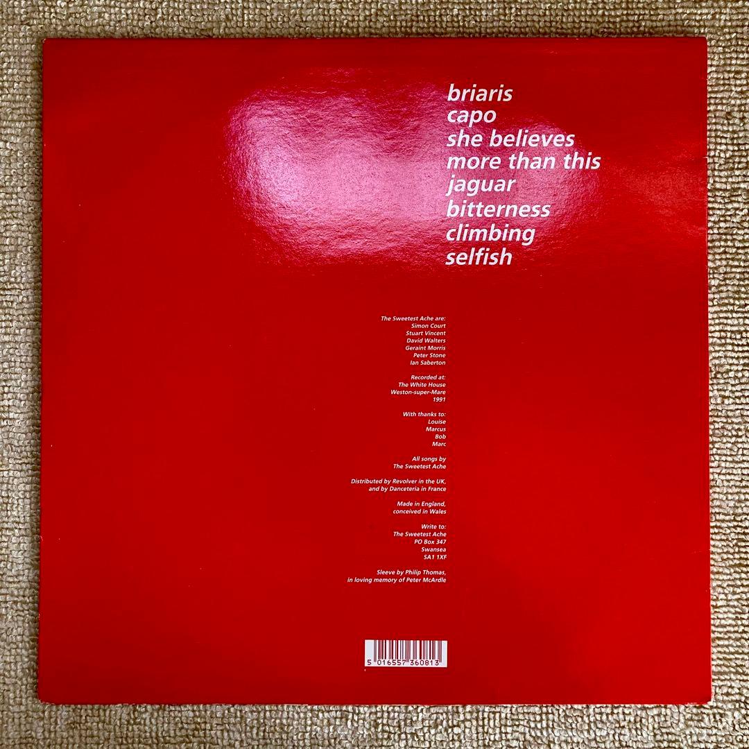The Sweetest Ache - Jaguar LP Vinyl Sarah Records Japan Indie Pop Neo-Acoustic