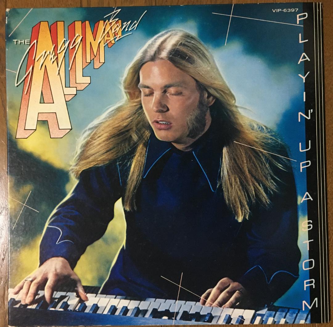 The Gregg Allman Band Playin' Up A Storm LP 1977 Japan Pressing Vinyl Record