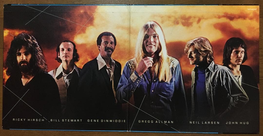 The Gregg Allman Band Playin' Up A Storm LP 1977 Japan Pressing Vinyl Record