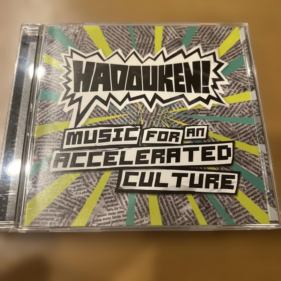 Hadouken! Music For An Accelerated Culture Japan CD with OBI 2008