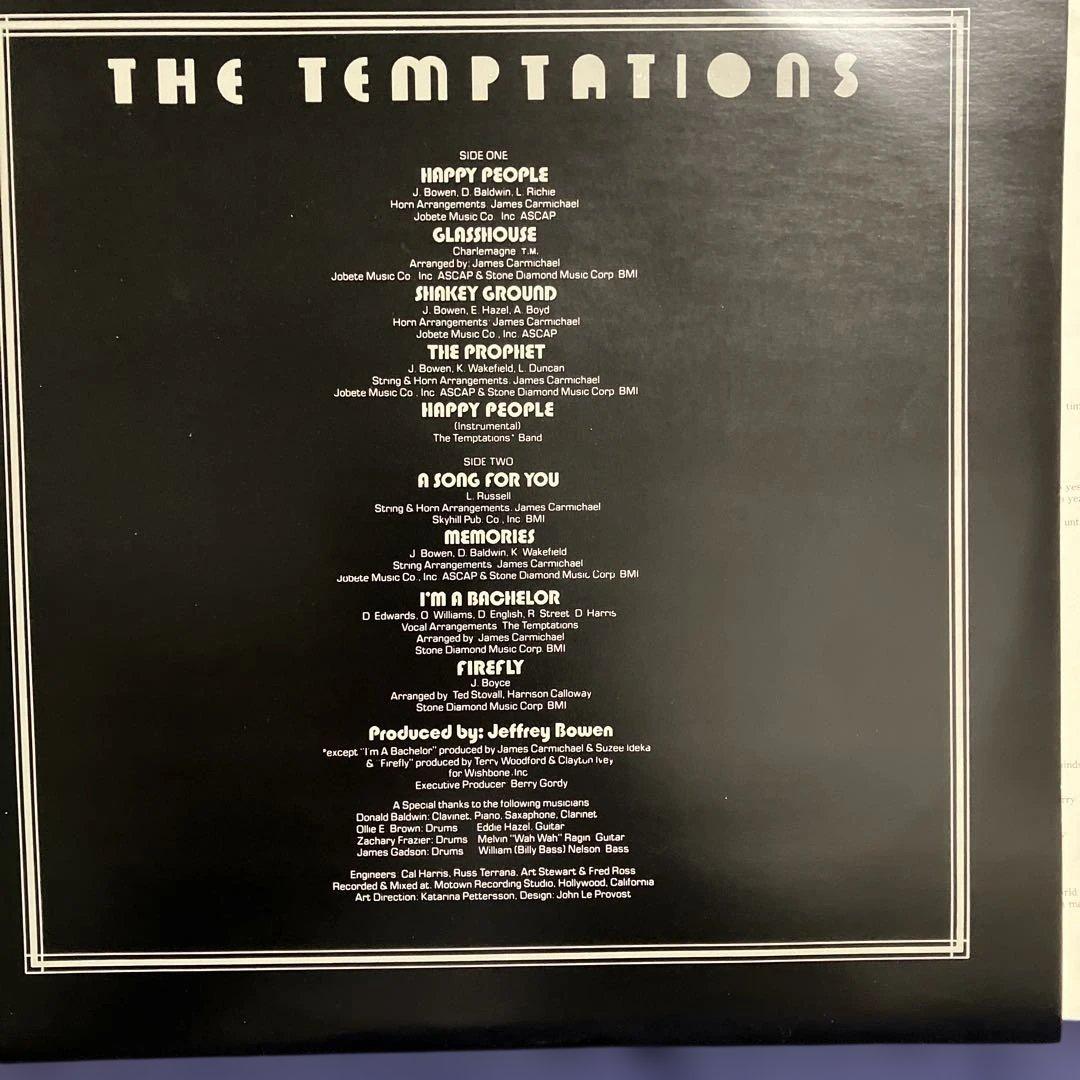 The Temptations - A Song for You LP Vinyl Record Japan Pressing Motown Soul