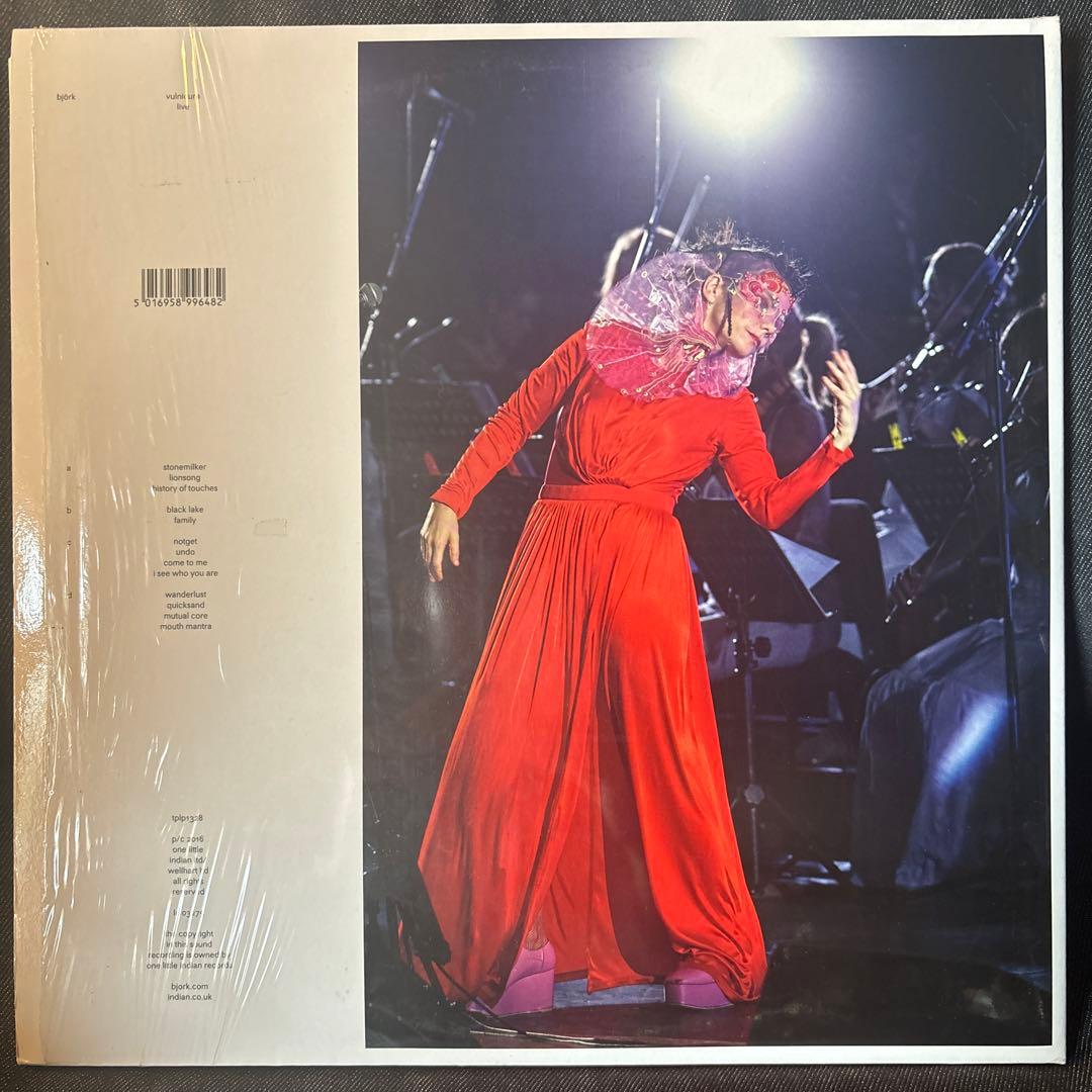 Björk - Vulnicura Live Vinyl LP 2016 Pressing Art-Pop One Little Indian