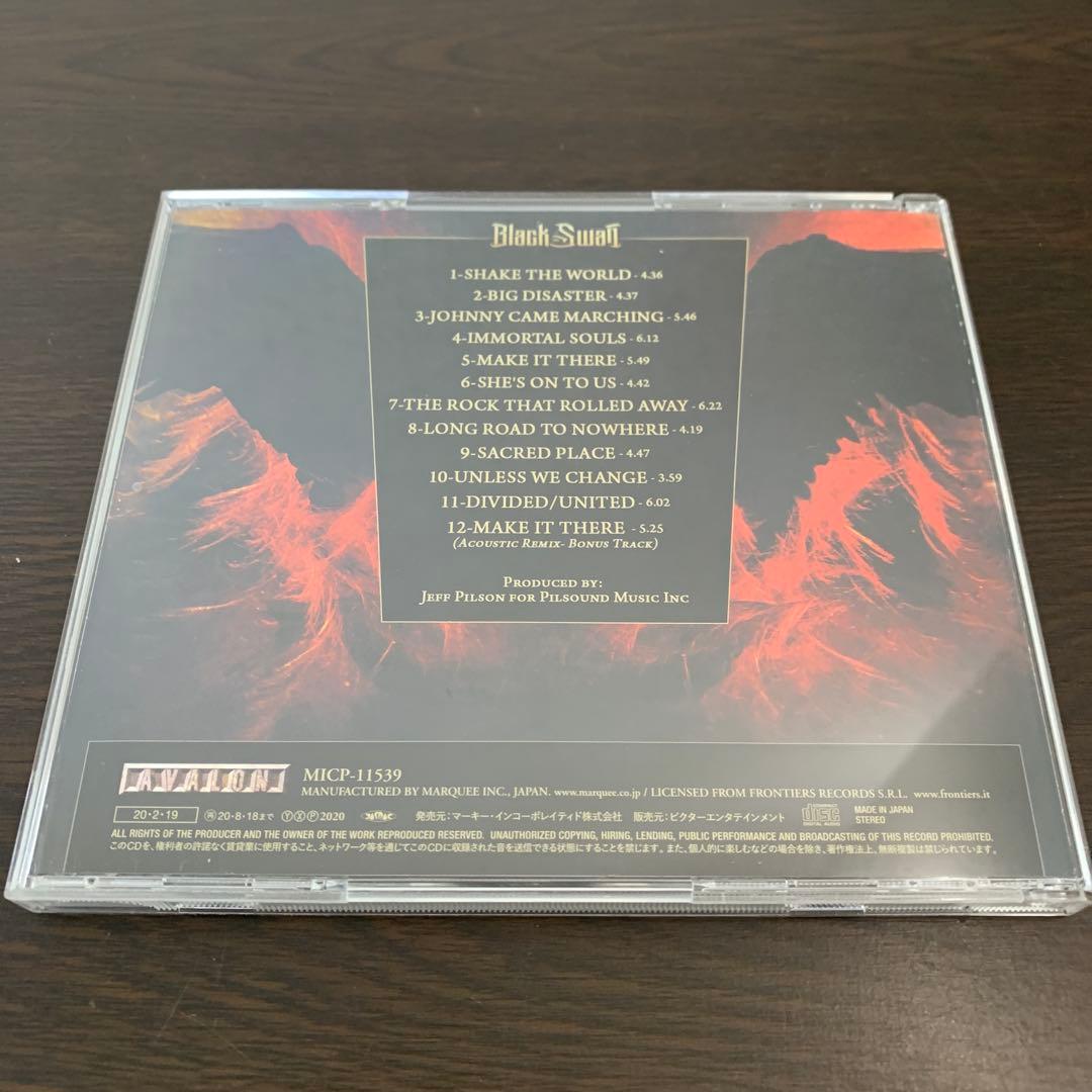 Black Swan Shake The World CD Japan Press with OBI Supergroup Hard Rock 2020