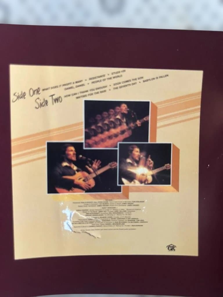 James Vincent Waiting For The Rain Japan CD Mini LP Paper Sleeve with OBI 2008