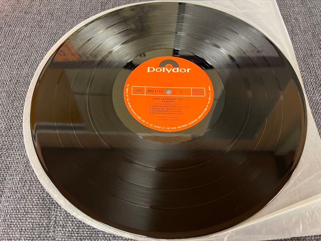 Rainbow - Long Live Rock 'n' Roll LP Japan Polydor MPF 1156 w/ OBI Hard Rock