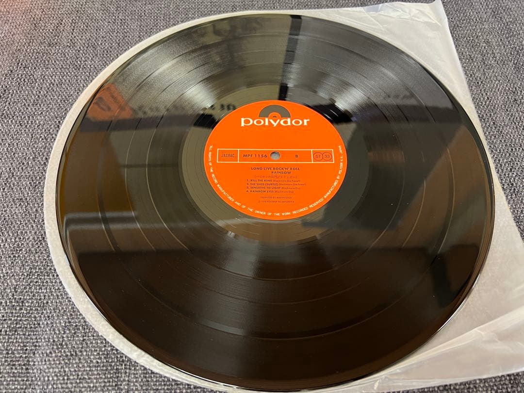 Rainbow - Long Live Rock 'n' Roll LP Japan Polydor MPF 1156 w/ OBI Hard Rock