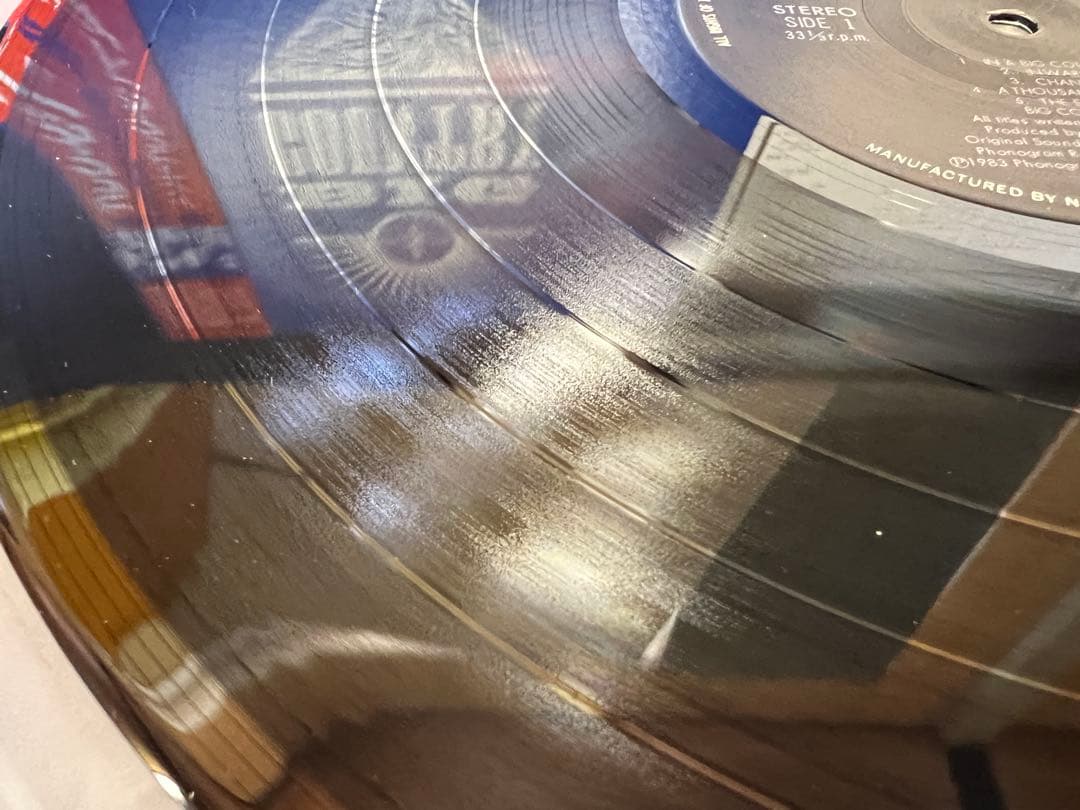 Big Country - The Crossing Vinyl LP 1983 Japan Pressing with Obi Strip Liner