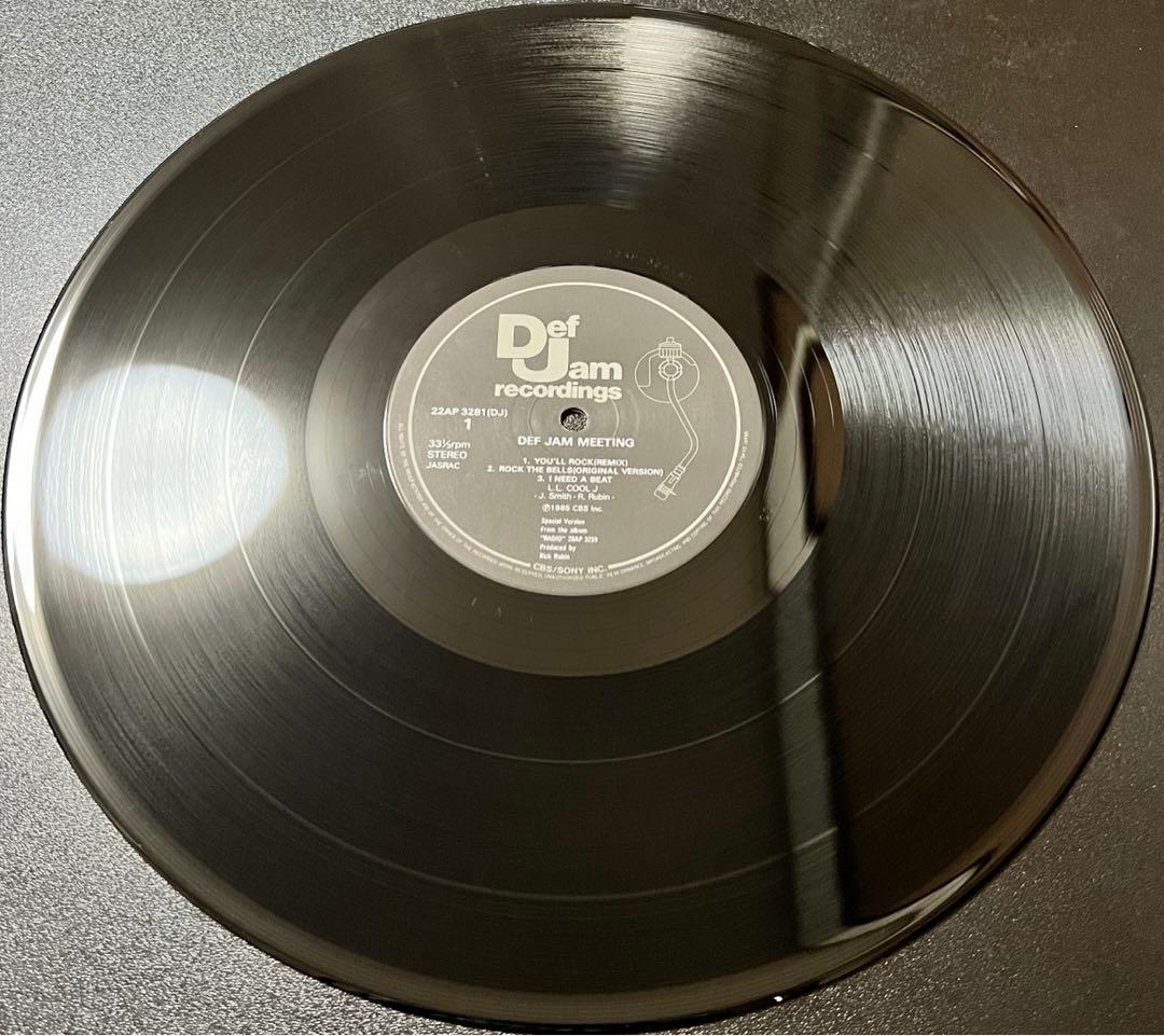 Various - Def Jam Meeting 12" Vinyl LP 1987 Japan Pressing Obi Insert Included