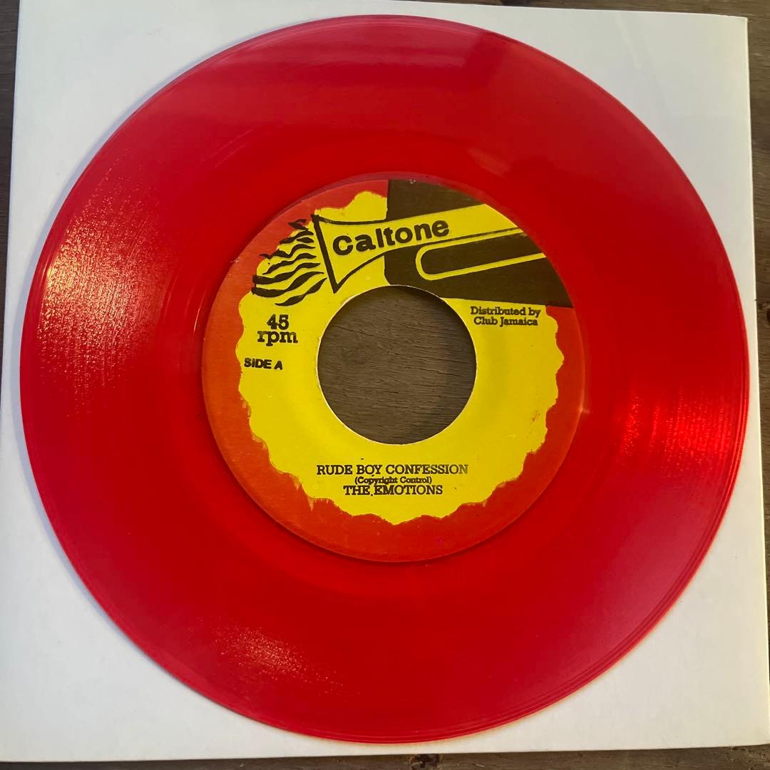 The Emotions / Honey Boy Martin - Rude Boy Confession 7" Red Vinyl Caltone