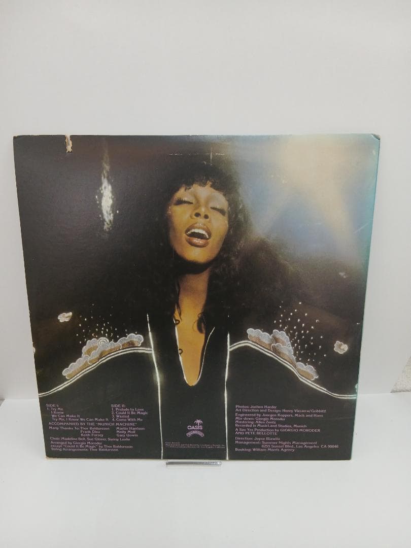 Donna Summer A Love Trilogy Vinyl Record Good Condition 80s LP | Japansoundstore