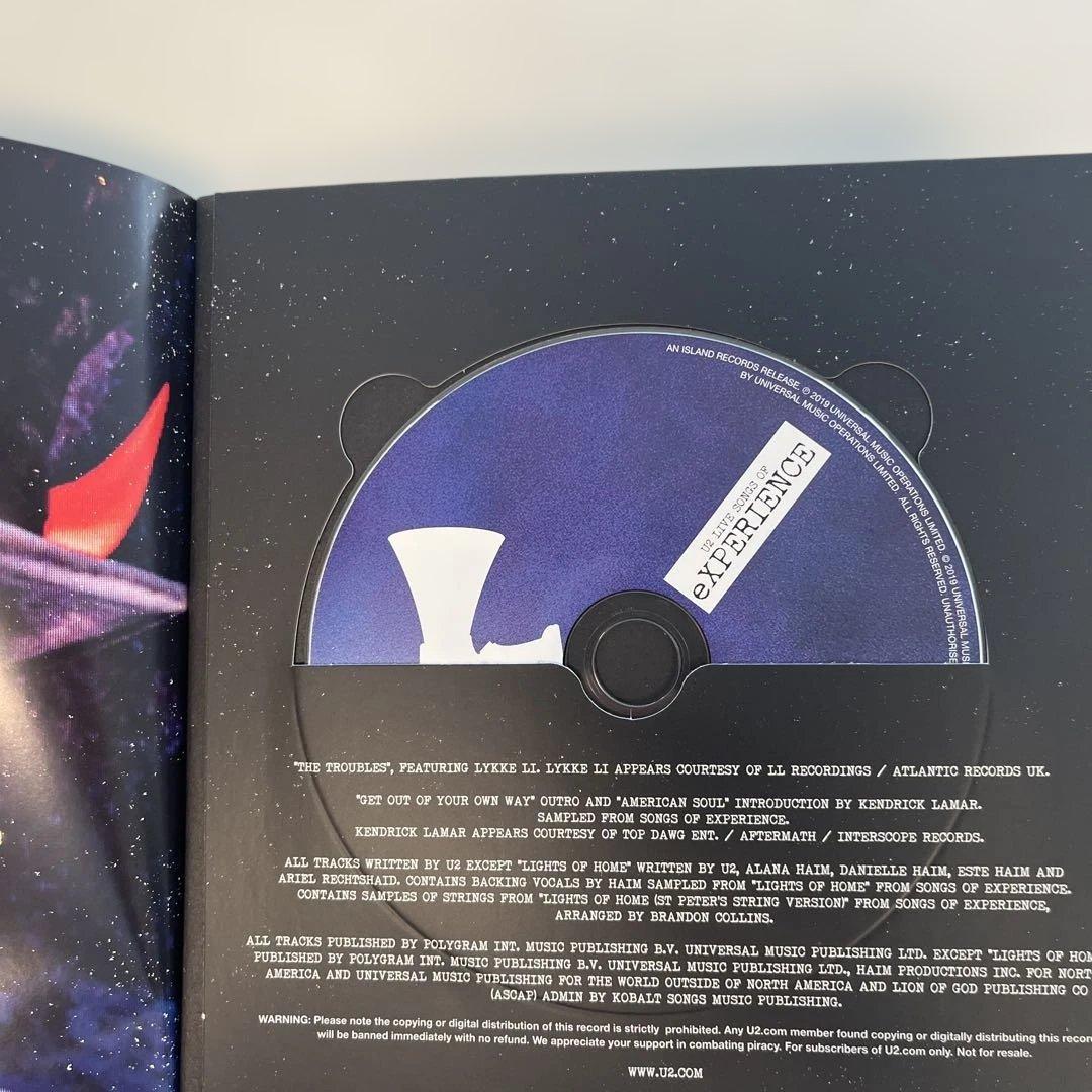 U2 Live Songs of iNNOCENCE + eXPERIENCE 2CD Rare Fan Club Exclusive 2019