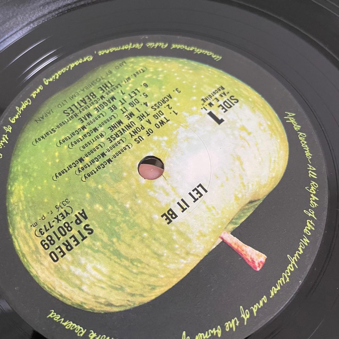 The Beatles - Let It Be LP Japan Pressing AP-80189 Apple Records