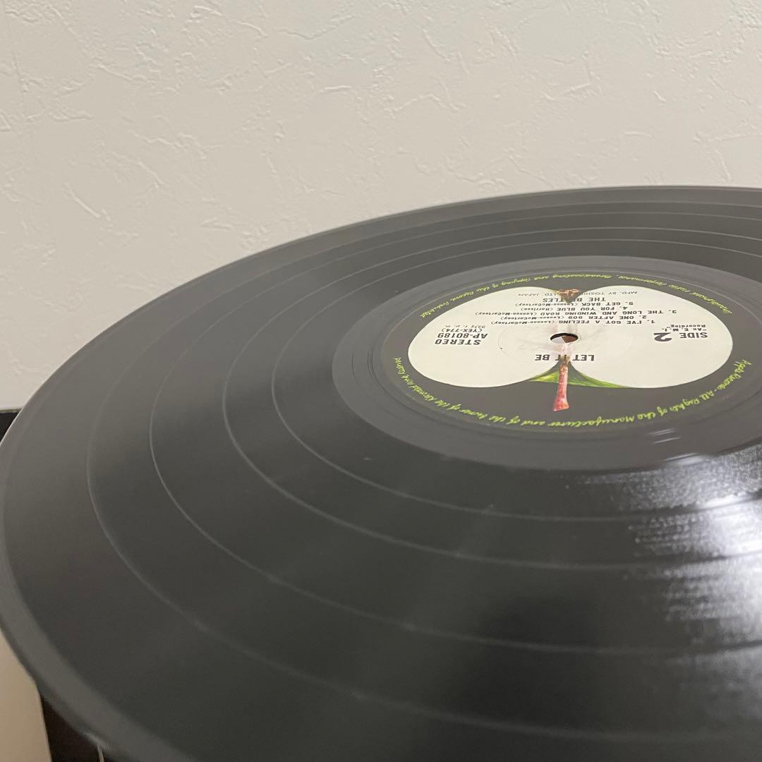 The Beatles - Let It Be LP Japan Pressing AP-80189 Apple Records