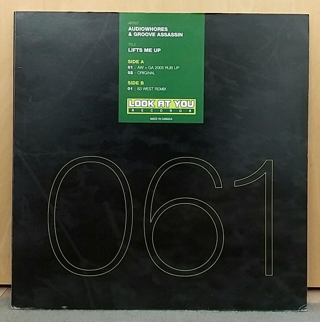 Audiowhores & Groove Assassin Lifts Me Up 12" Vinyl House Club Record