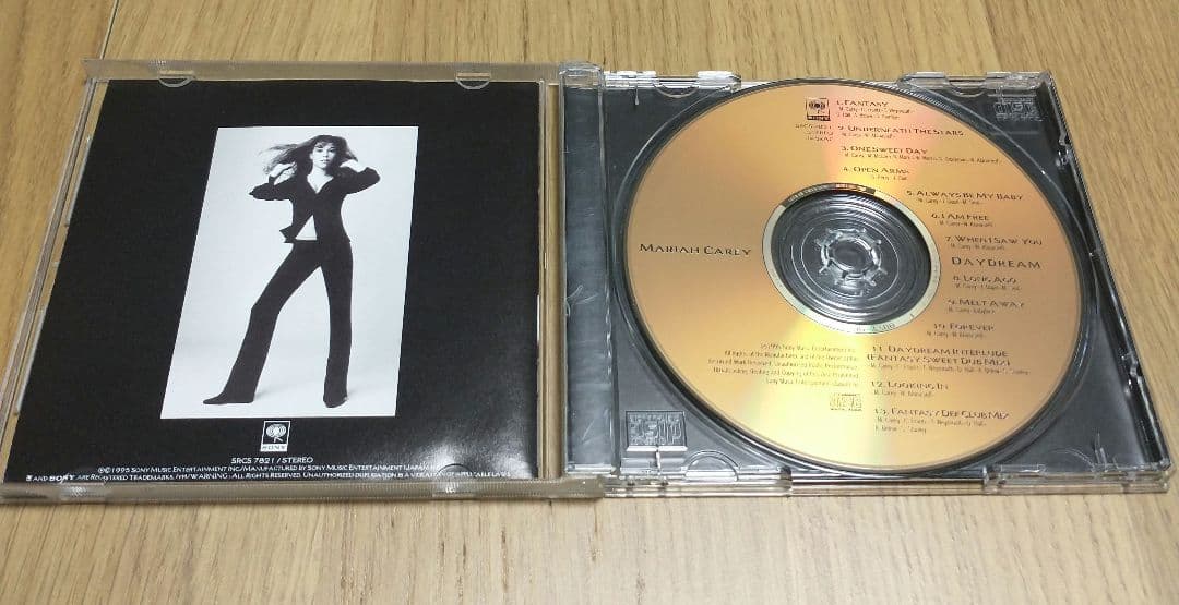 Mariah Carey Daydream Japan CD with Exclusive Bonus Track 1995