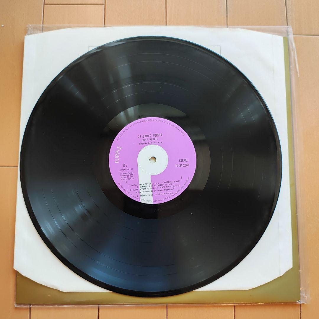 Deep Purple 24 Carat Purple UK LP Record Used, Classic Rock, 70s | Japansoundstore