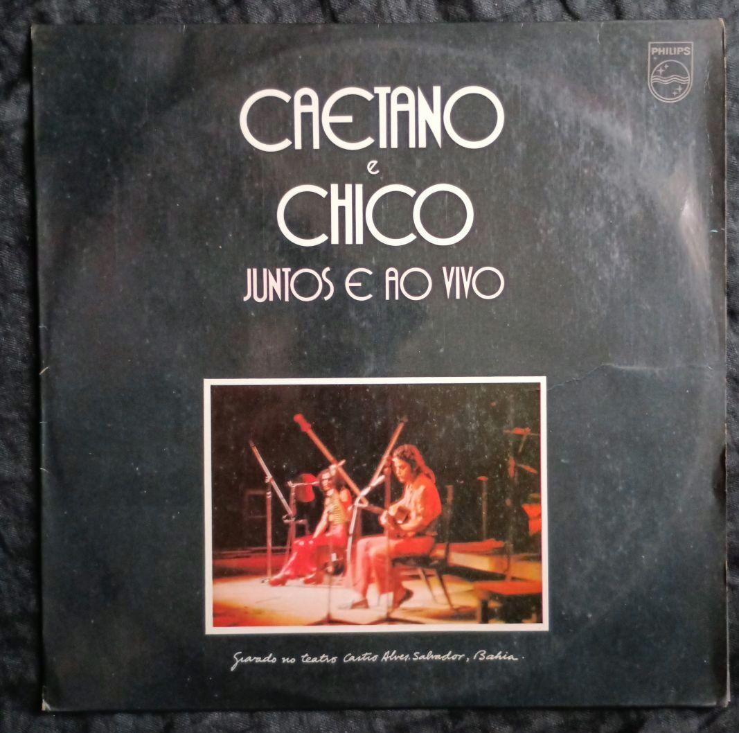 Caetano Veloso & Chico Buarque Juntos E Ao Vivo 1972 Brazil Original Vinyl LP