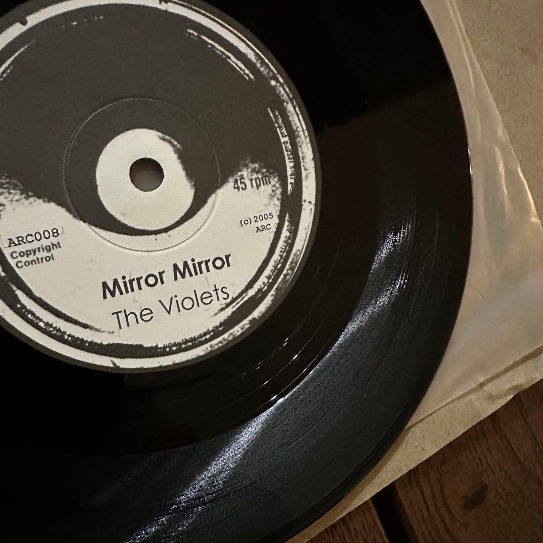 The Violets - Mirror Mirror 7" Vinyl Single 2005 Angular Recording Corp ARC008