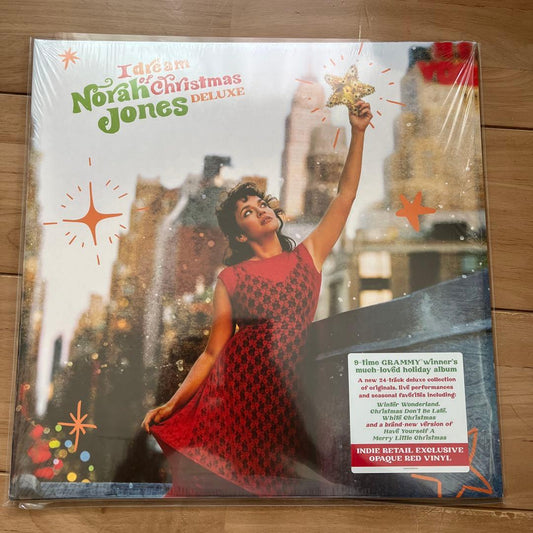 Norah Jones - I Dream Of Christmas Deluxe 2LP Opaque Red Vinyl Indie Exclusive