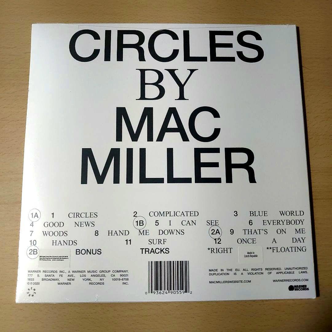 Mac Miller Circles 2LP Limited Color Record  Sealed | Japansoundstore