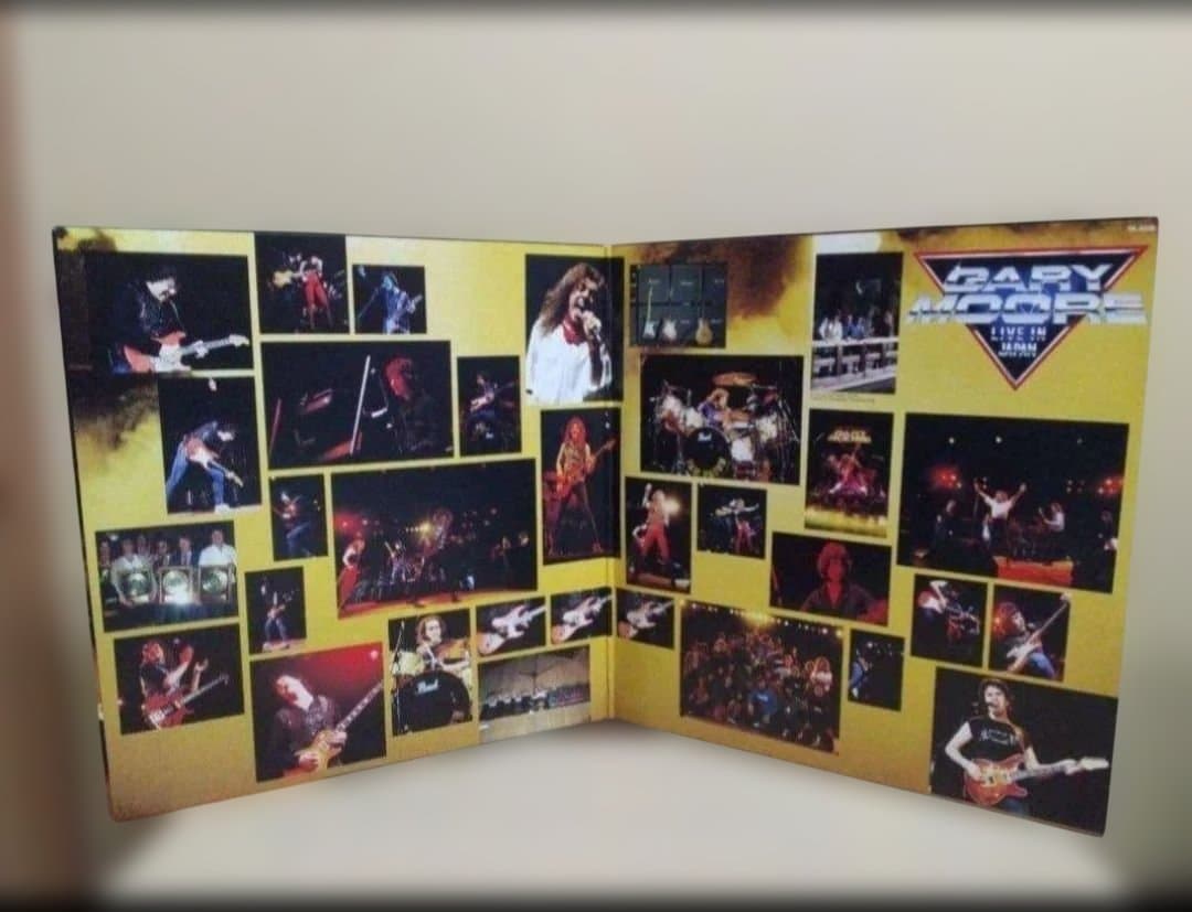 Gary Moore - Rockin' Every Night Live In Japan LP Vinyl Japan Original w/Obi