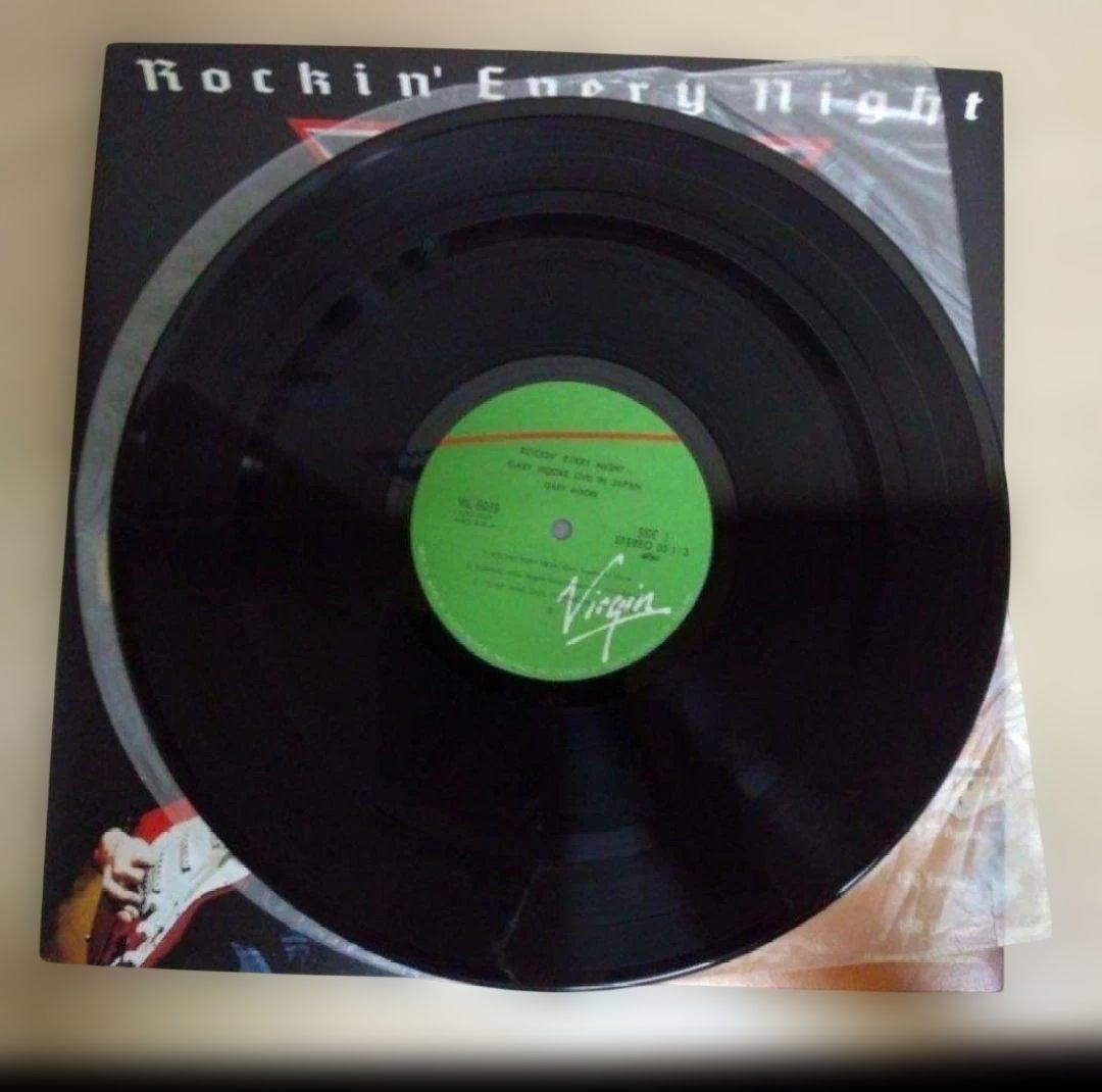 Gary Moore - Rockin' Every Night Live In Japan LP Vinyl Japan Original w/Obi