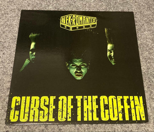 Nekromantix - Curse Of The Coffin Vinyl LP Blue Vinyl Psychobilly