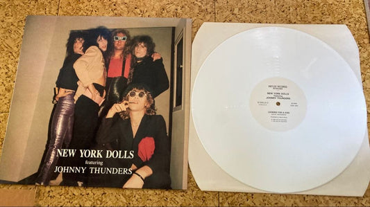 New York Dolls - Looking For A Kiss / Bad Girl, White Vinyl 12" LP, Rare