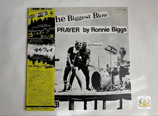 Sex Pistols The Biggest Blow 12-inch Vinyl LP Japan YB-7003-AX