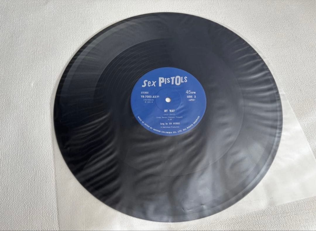 Sex Pistols The Biggest Blow 12-inch Vinyl LP Japan YB-7003-AX