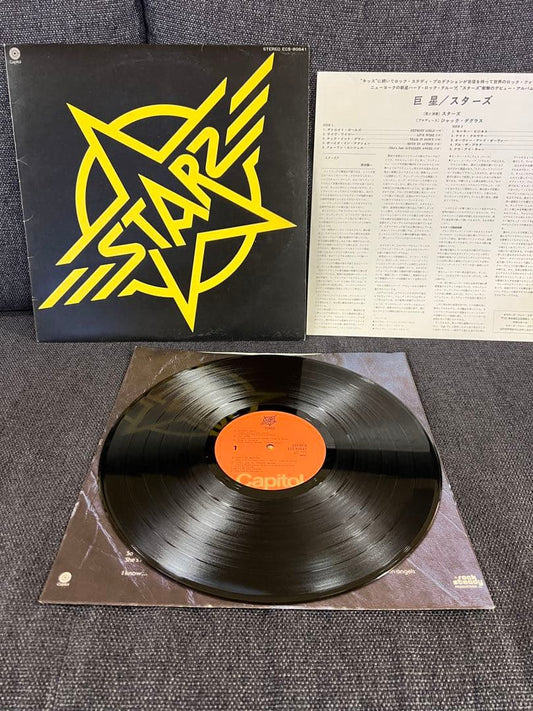 STARZ Self-Titled 1976 Japan LP ECS-80641 Hard Rock Power Pop Vinyl Record