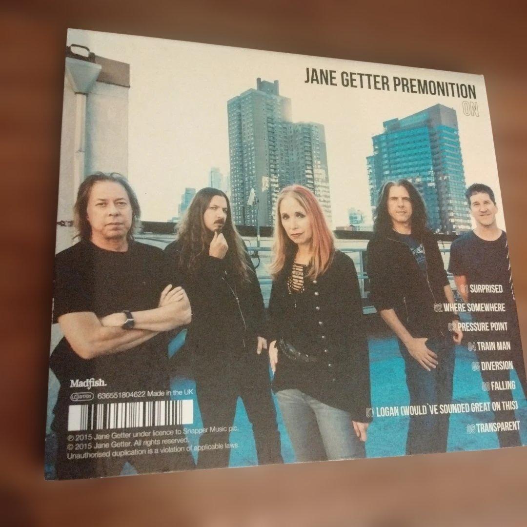 Jane Getter Premonition ON CD Japan Pressing Progressive Rock Paper Sleeve