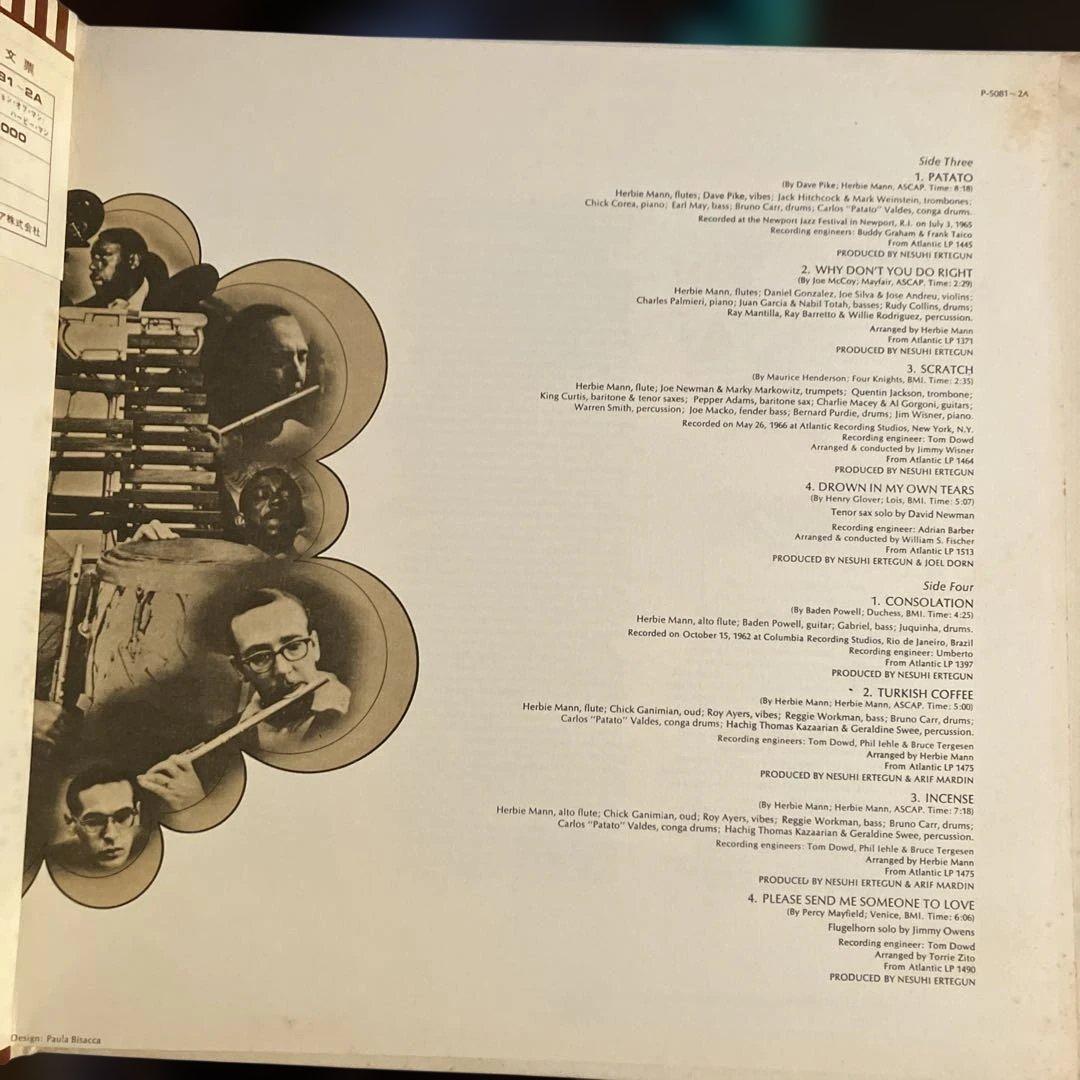 Herbie Mann The Evolution of Mann LP Jazz Record Near Mint | Japansoundstore
