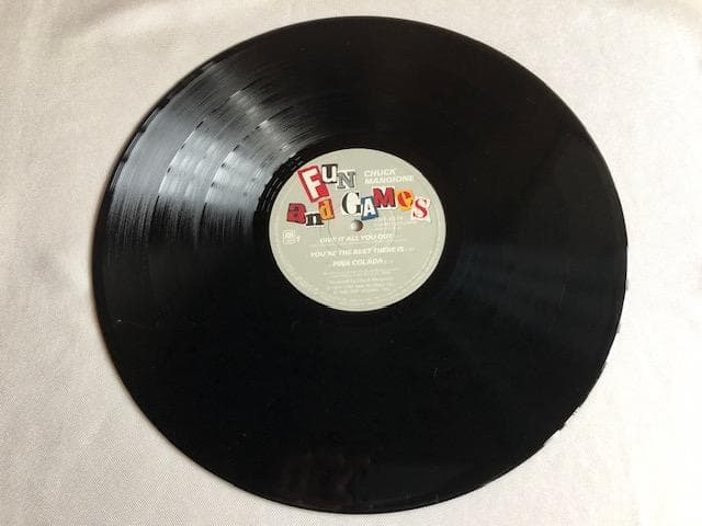 Chuck Mangione Fun and Games Japan LP Vinyl Record with Obi Included