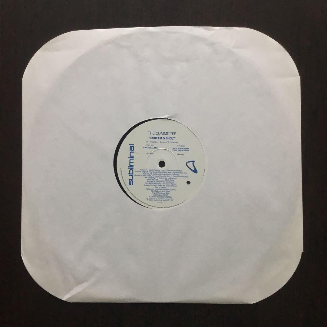 The Committe Scream & Shout LP Vinyl Record Used Soul Vibe-A-Pella 1980s | Japansoundstore