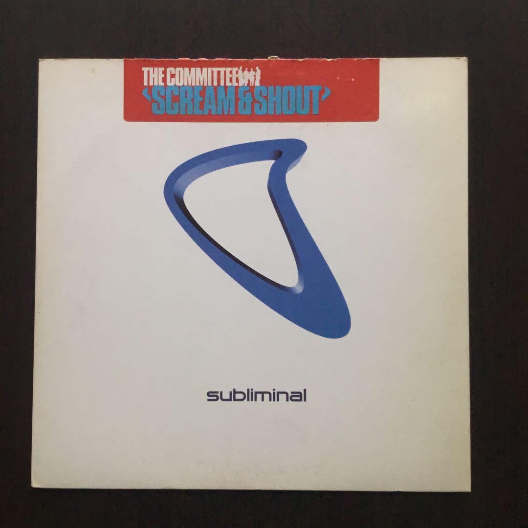 The Committe Scream & Shout LP Vinyl Record Used Soul Vibe-A-Pella 1980s | Japansoundstore
