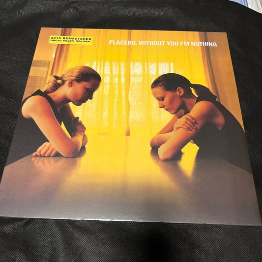 Placebo Without You I'm Nothing LP Yellow Vinyl 180g 2015 Remaster